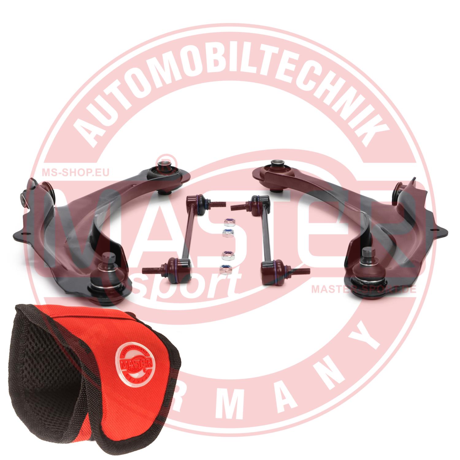 MASTER-SPORT GERMANY 37157/1-KIT-MSM PROMO MAGNETIC Σετ τιμονιού, ανάρτηση τροχών Μπροστινός άξονας και από τις δύο πλευρές for 